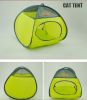 Polyester Folding Cat Tent / Cat House / Cat Bed GREEN (Size:L40*W27*H37 CM)