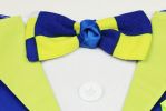 Manual Suit Shaped Dog Wedding Collars Pet Grooming Triangle Bandana BLUE, L