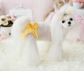 Cute Soft Pet Puppy Dog Clothes Dog Physiological Pants YELLOW, M