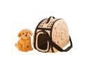 Portable Folding Pet Carrier Shoulder Bag for Dogs and Cats (42*26*32cm, YELLOW)