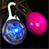PINK Fashionable LED Night Safety Reflective Plastic Pet Tag for Dogs Cat Tag
