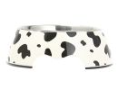 New Fashion Animal Dog Dishes Bowl Stainless Steel Pet Bowl, Milk Cow Stripes