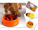 Pet Supplies Pet Bowl Dogs/Cats Bowl Slow Food Bowl Orange, Mudium