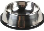 Stainless Steel Pet Bowl Dogs Cats Bowl Pet Supplies(10 * 2.5 Inches)